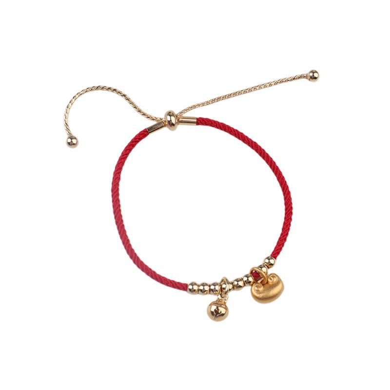 Dragon Life Red Rope Female Hand Bracelets