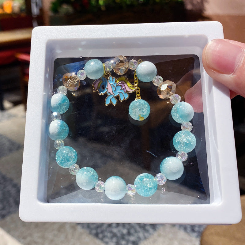 Pony Crystal String Beads Get Goods Bracelets