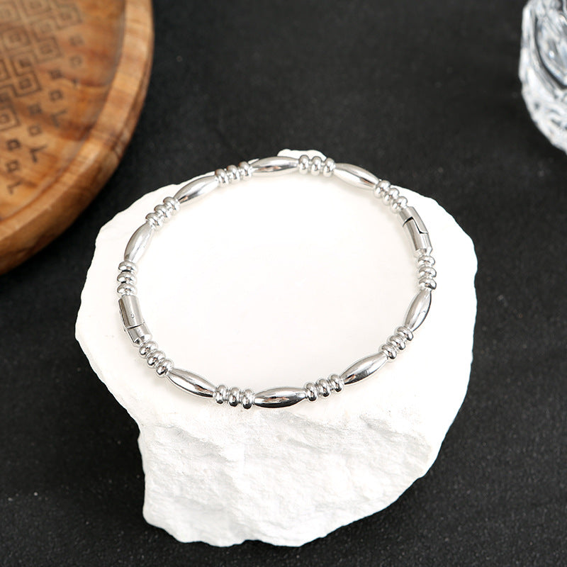Women's Stainless Steel For Titanium No Fading High-grade Starry Bracelets