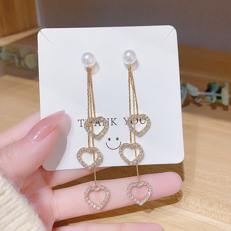 Needle High Sense Special Interest Light Earrings