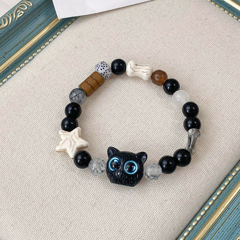 Cool Cat Female Trendy Niche Advanced Bracelets