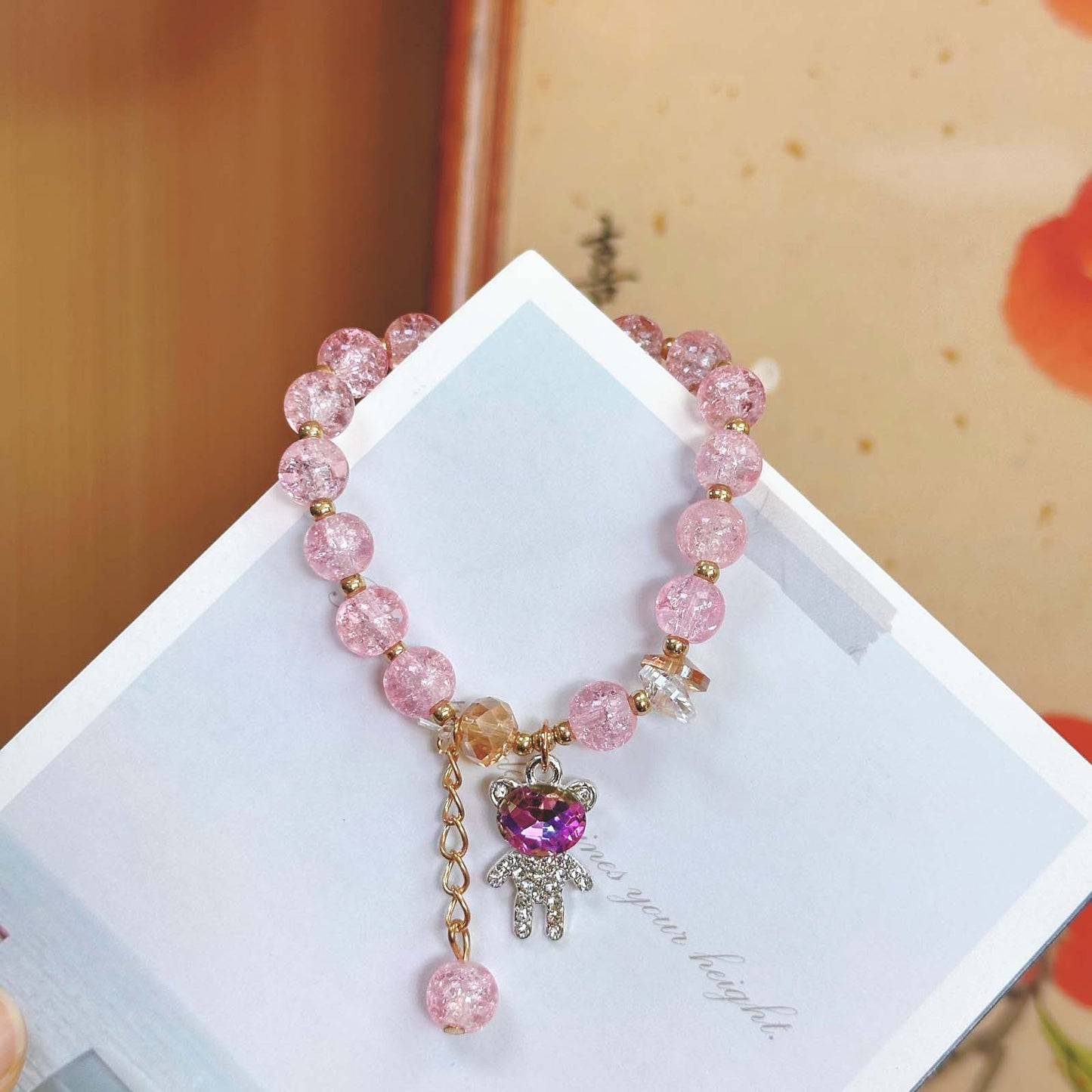 Korean Princess Female Hot Flower Beaded Bracelets