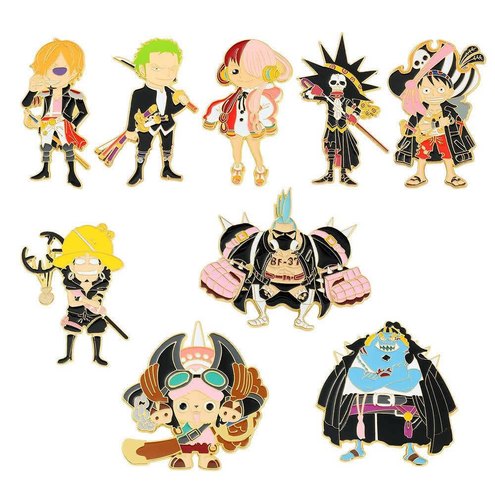 Cartoon One Piece Anime Super Burning Necklaces