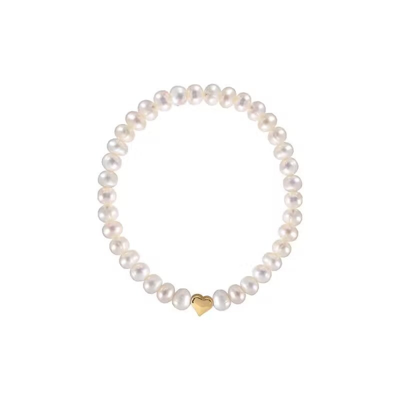 Women's Lovely Natural Freshwater Pearl High-grade Niche Retro Bracelets