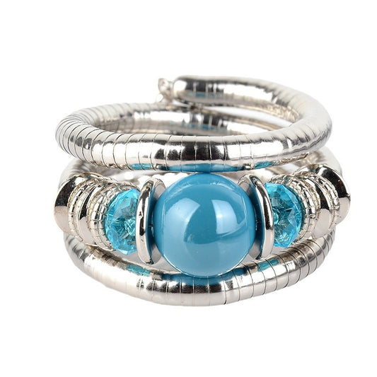 National Style Three Simple Handmade Spacer Bracelet