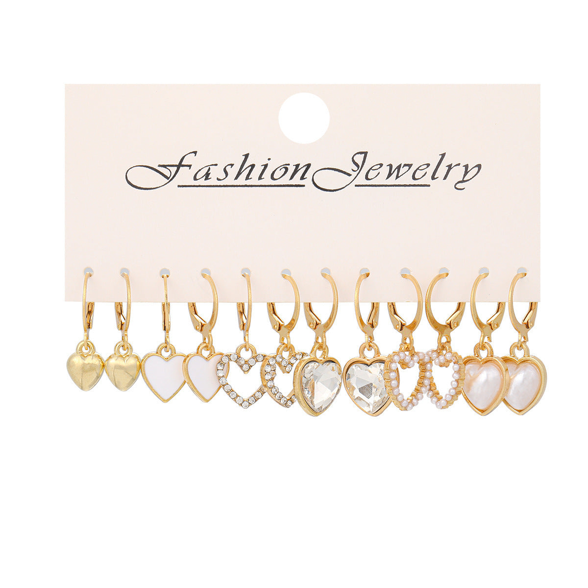 Five-pointed Star Love Snake Butterfly Rose Ear Earrings
