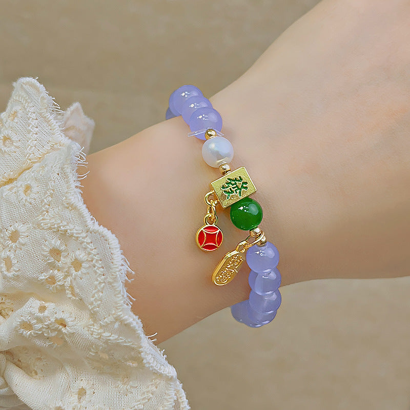 Beaded Glass Sweet Outdoor Hand Jewelry Bracelets