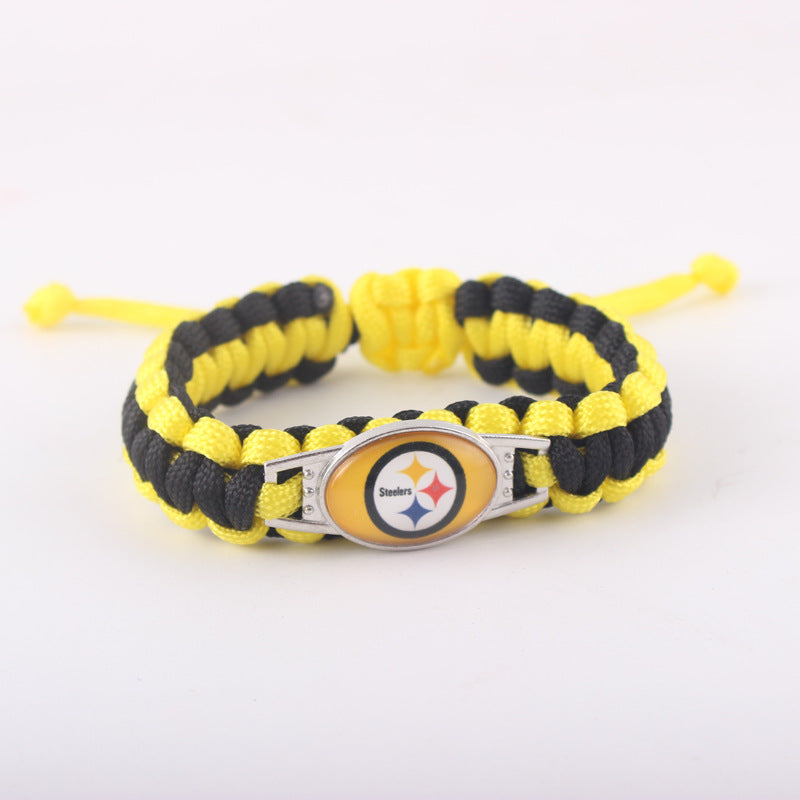 Rugby Team Adjustable Steelers Denim Pirate Bracelets