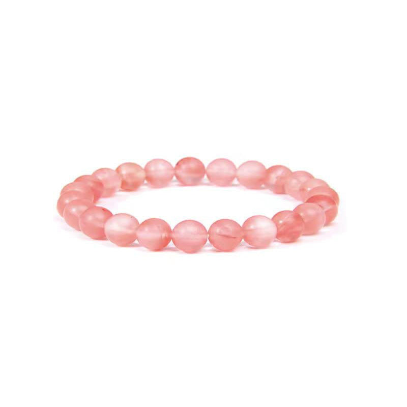 Women's Aquamarine Tourmaline Beads Agate Stone Natural Bracelets