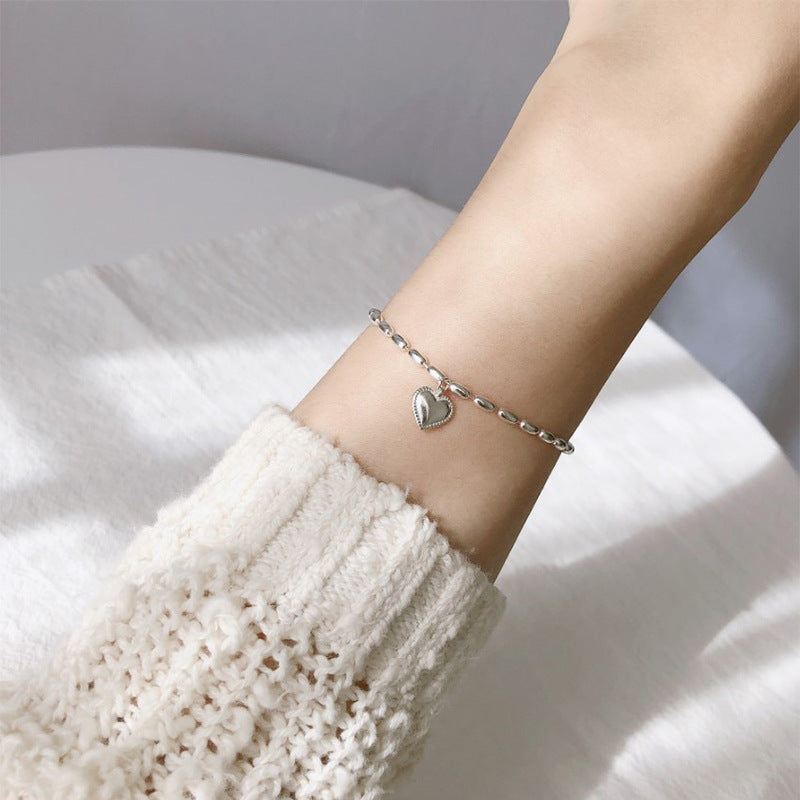 Korean Style Mori Female Girlfriends Heart-shaped Bracelets