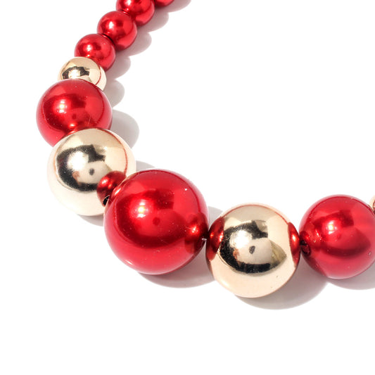 Fashion Fashionmonger Simple Temperament Imitation Pearl Elegant Short Necklaces