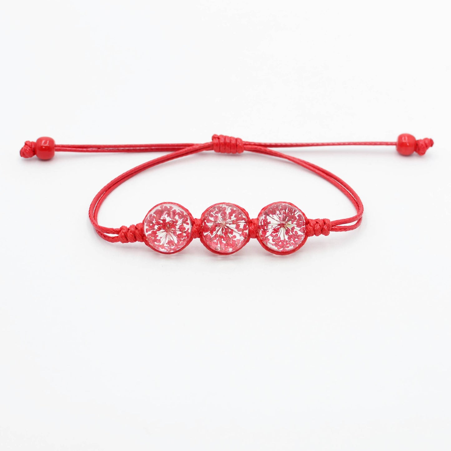 Cherry Blossom Red Rope Hand Weaving Bracelets