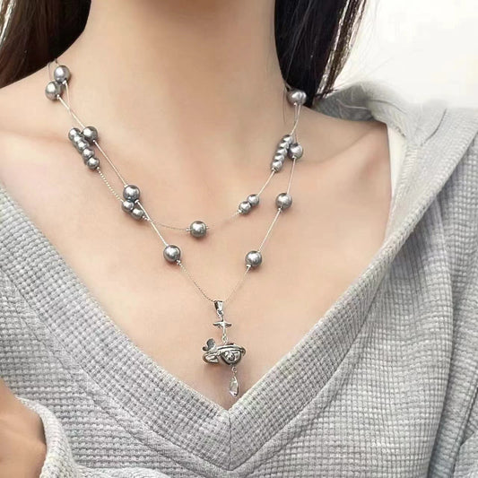 Niche High-grade Sweet Cool Hot Dark Necklaces