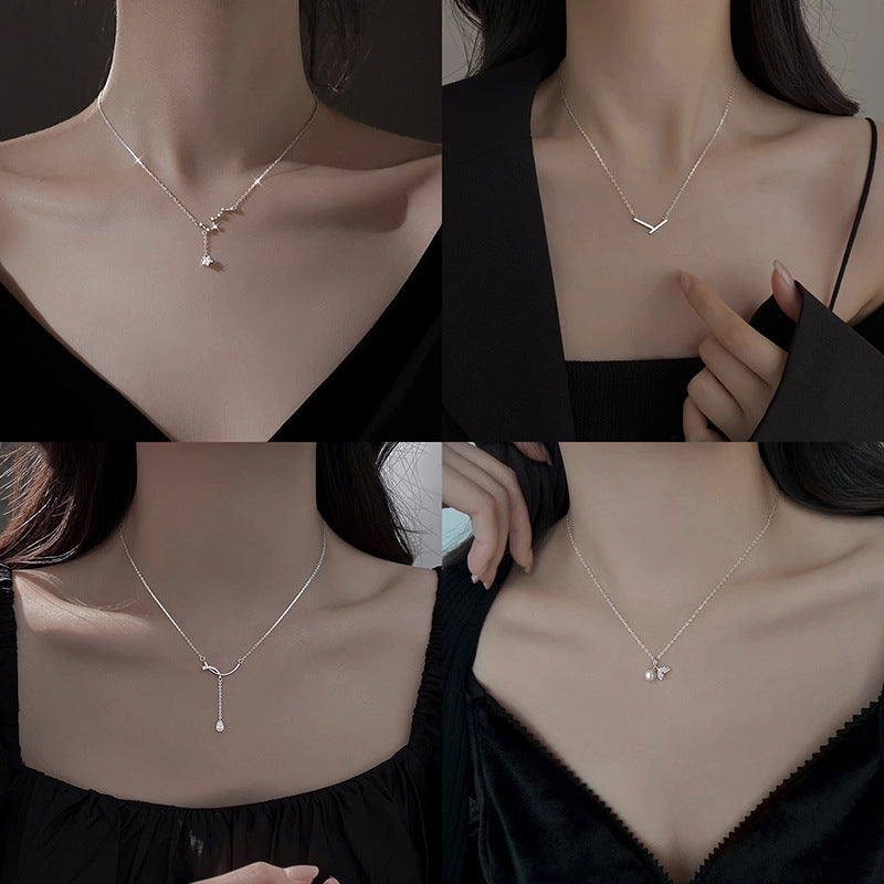 Women's Snake Bones Chain Personality Affordable Luxury Necklaces