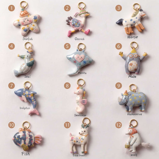 Animal Series Stainless Steel Oil Dripping Pendant