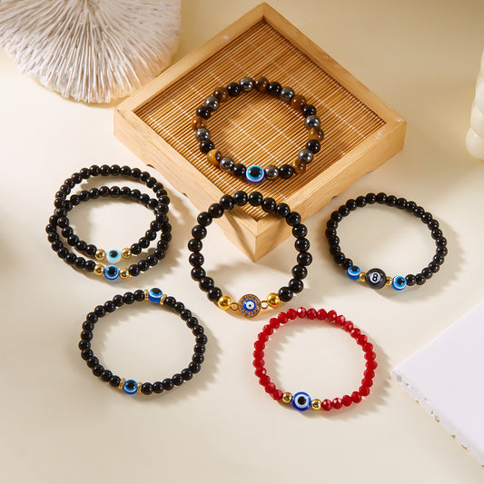 Women's & Men's Devil's Eye Beaded Style Bracelets