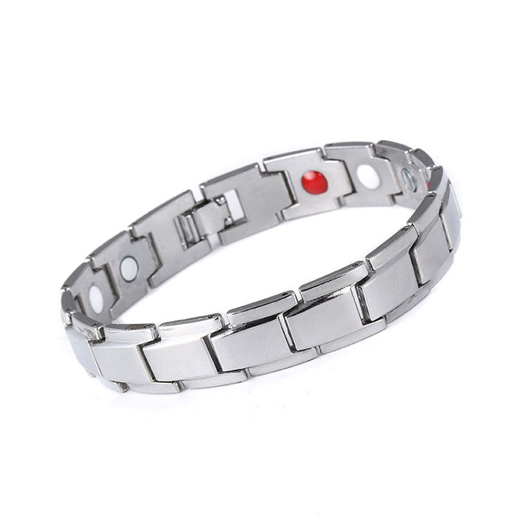 Women's & Men's Alloy Anion Ochre Magnet Magnetic Detachable Bracelets