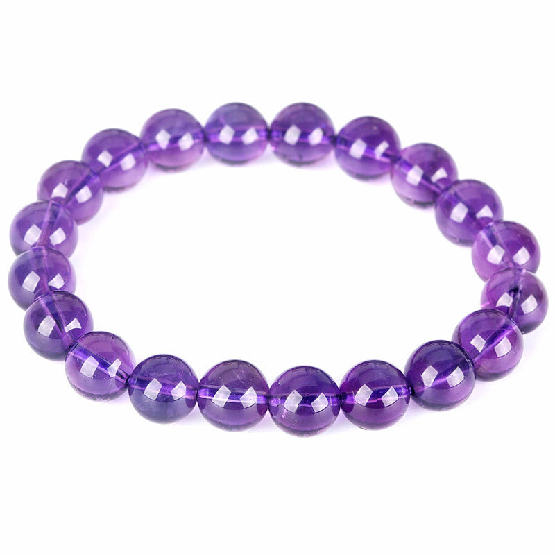 Natural Amethyst Uruguay Thick Purple Fashion Bracelets