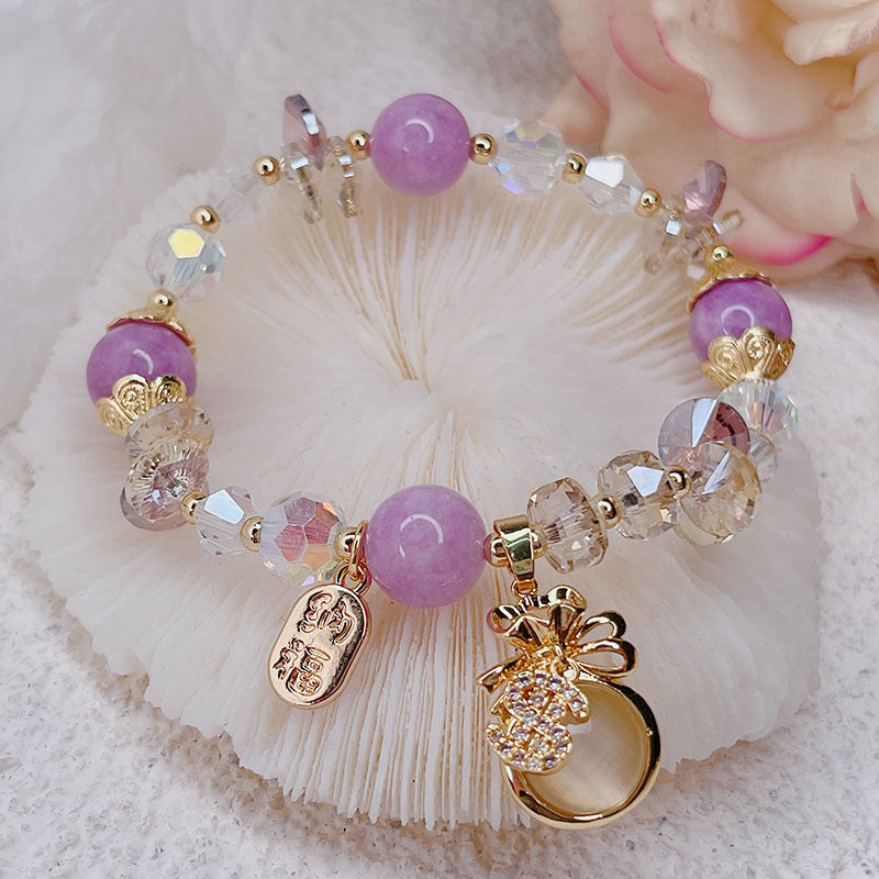 Women's Korean Lucky Super Shiny Crystal Graceful Bracelets