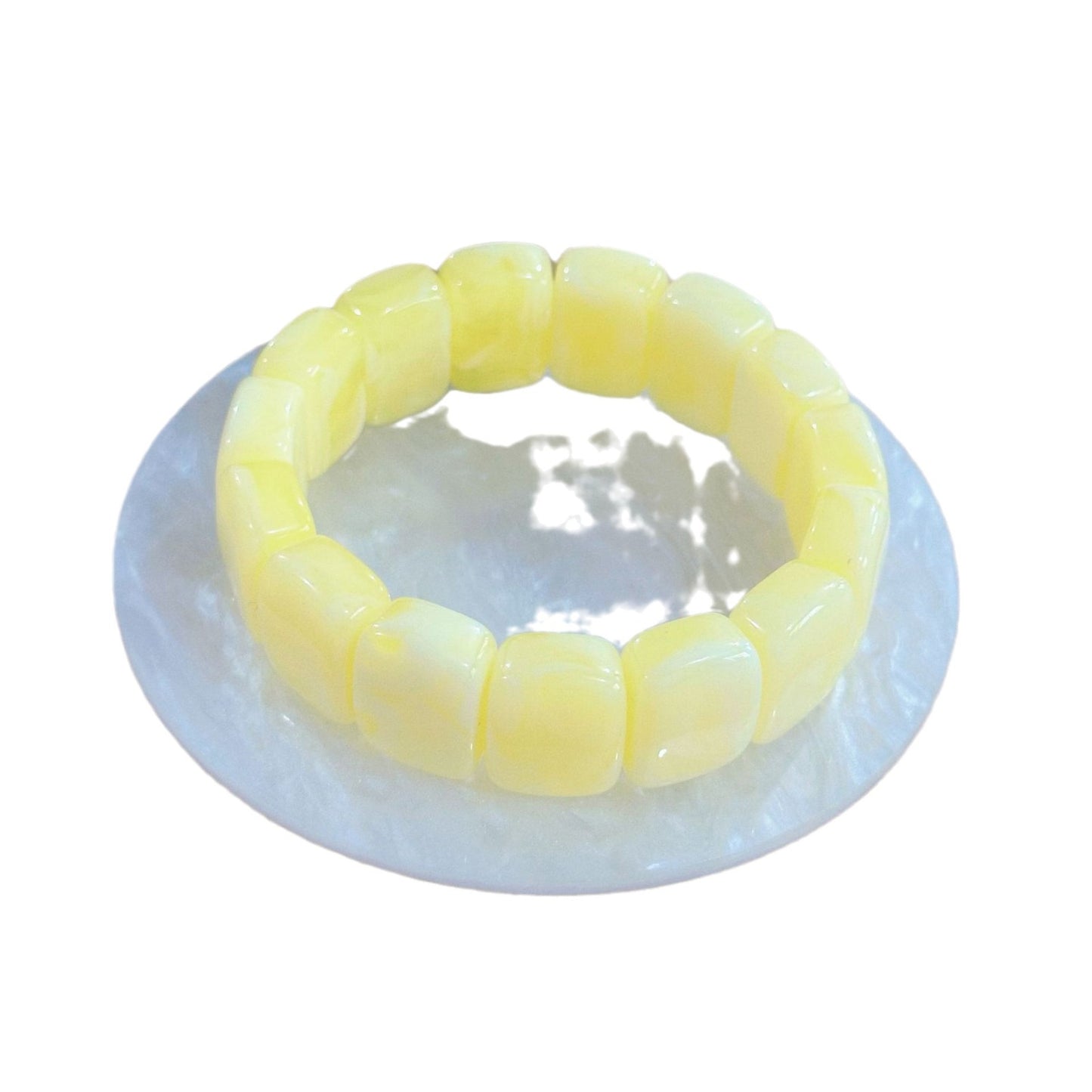 Women's & Men's Beeswax Resin Tourist Area Souvenir Bamboo Bracelets