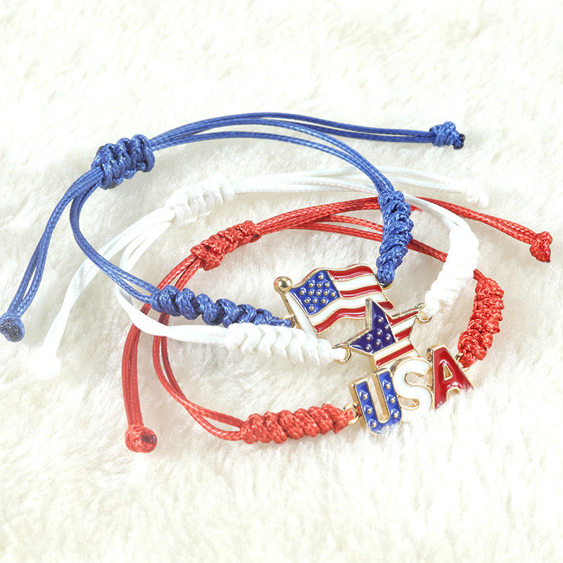 Independence Day National Flag Election Festival Bracelets