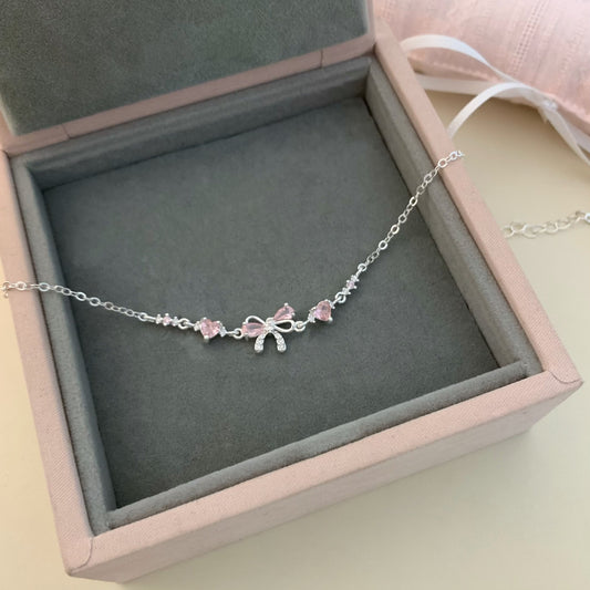 Bow Exquisite Commuter Niche Design Light Luxury Fashion Love Small Bracelet