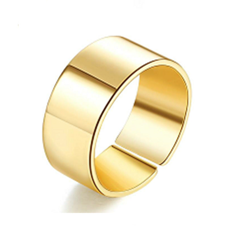 Adjustable Titanium Steel Popular Stainless Couple Rings