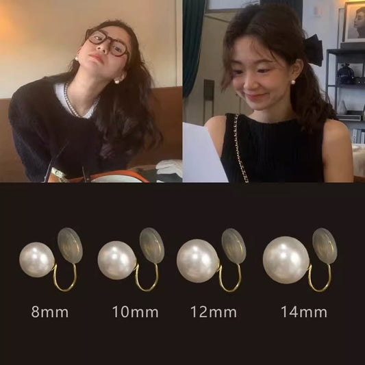 Without Pierced Mosquito Coil Clips Light Luxury Minority Compact Temperamental Earrings