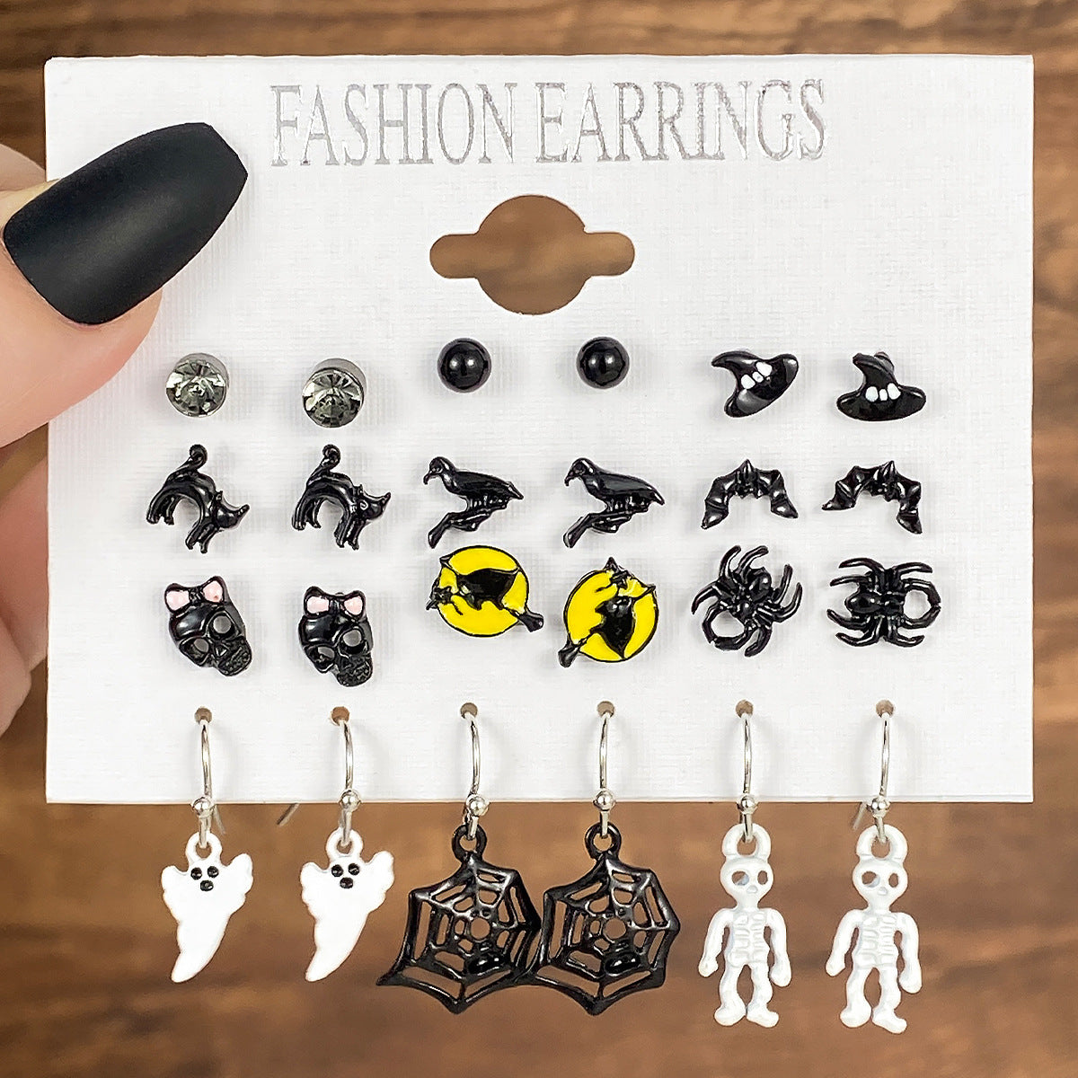 Halloween Suit Female Niche Affordable Luxury Earrings