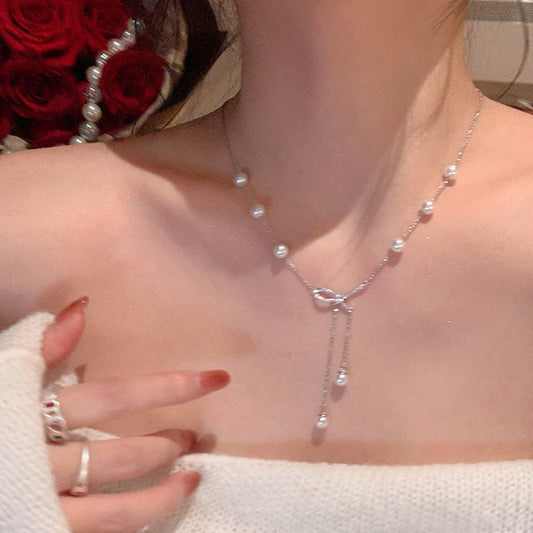 Women's Light Luxury High-grade Design Accessories Clavicle Necklaces