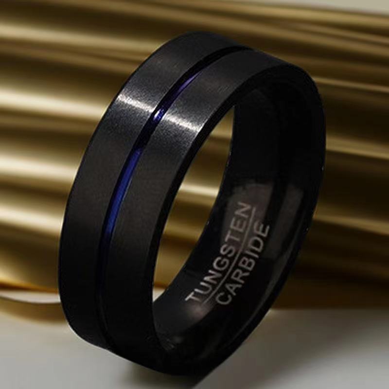 Men's Titanium Steel High-grade Wind Design Stainless Rings