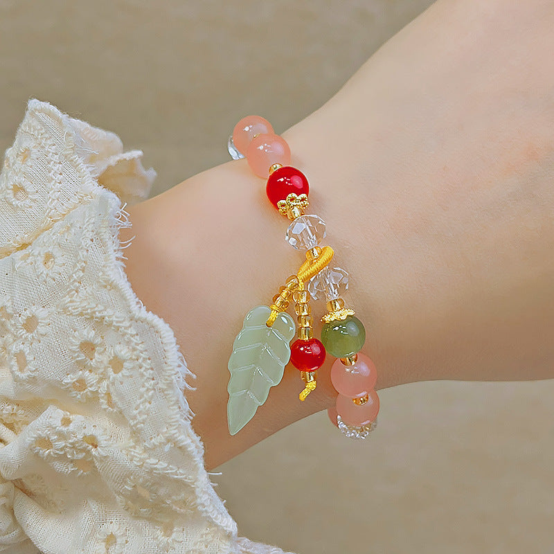 Beaded Glass Sweet Outdoor Hand Jewelry Bracelets