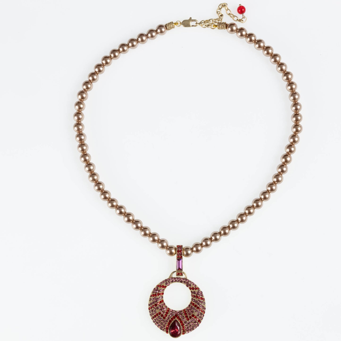Women's Western Temperament Niche Design Collection Glass Necklaces