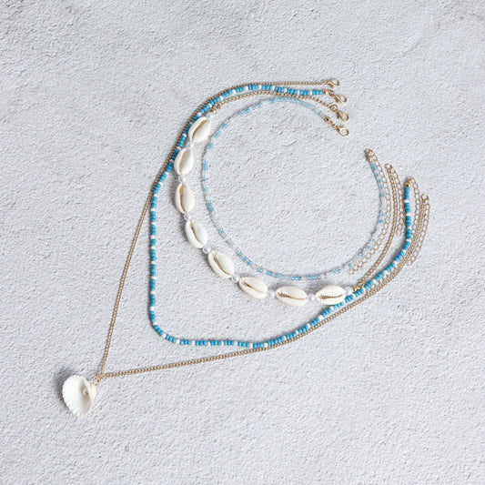 Women's Clavicle Chain Accessories Bohemian Style Bead Necklaces