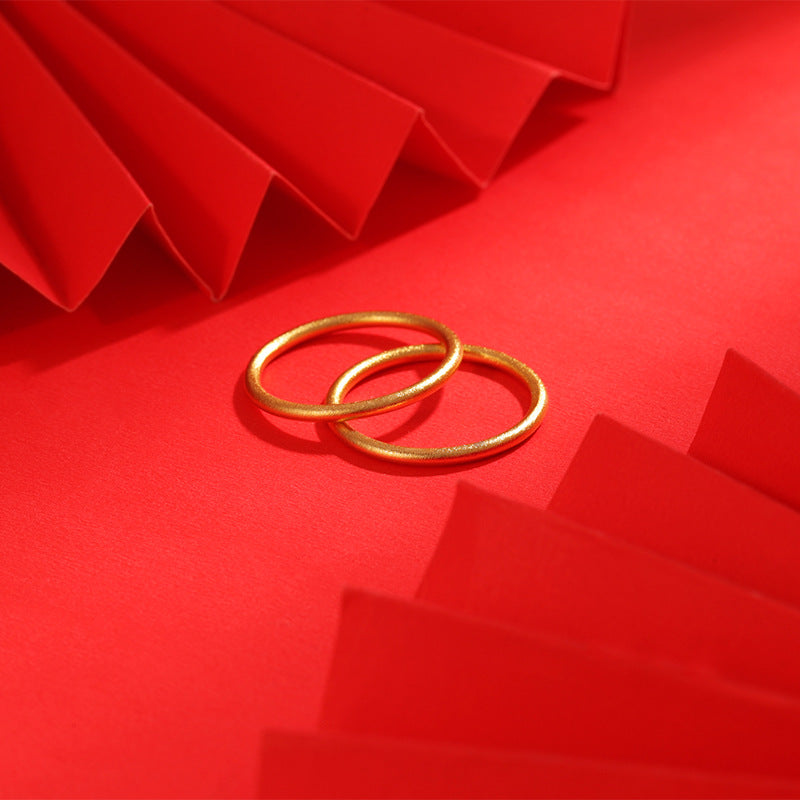 Law Alluvial Gold Iii Female Simple Rings