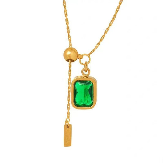 Women's Pull Adjustable Titanium Steel For Trendy Necklaces