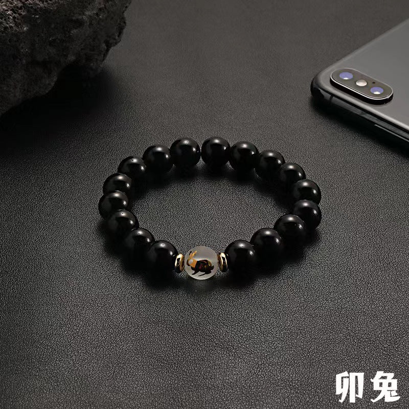 Women's & Men's Zodiac Couple Original Life Rabbit Antique Bracelets