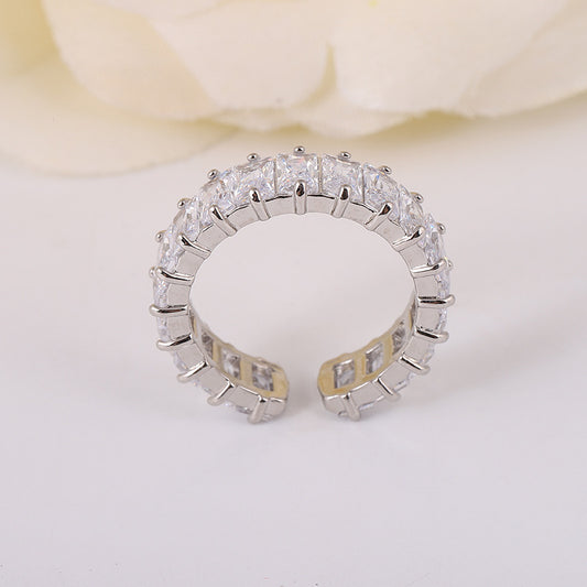 Open Adjustable Size Female Retro Personalized Rings