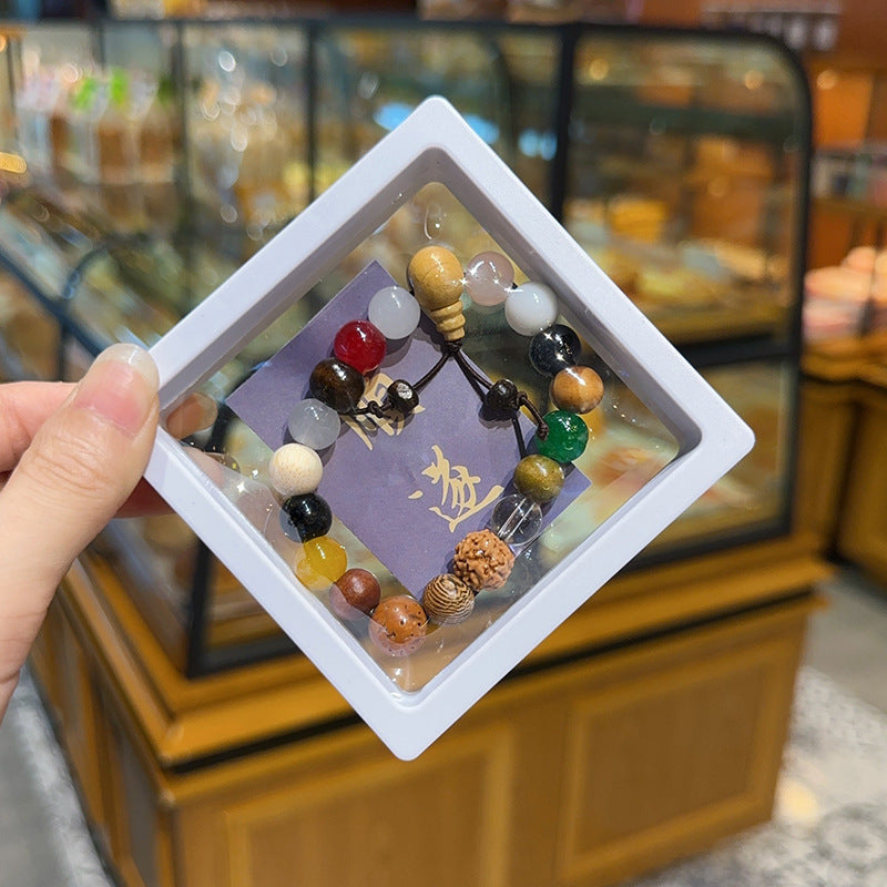 Women's & Men's Glazed Night Market Stall Ceramic Beaded Bracelets