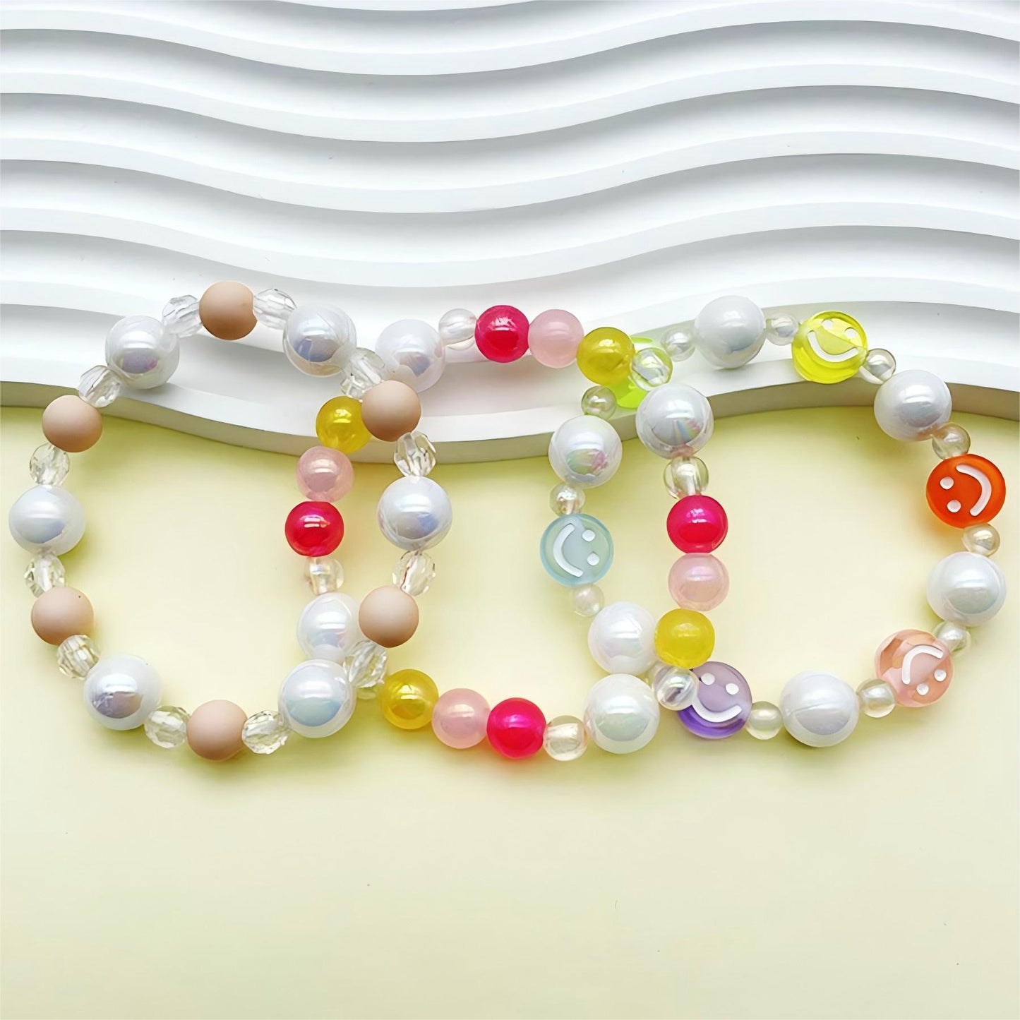 Children's Female Natural Pearl Candy Dopamine Girlfriends Bracelets