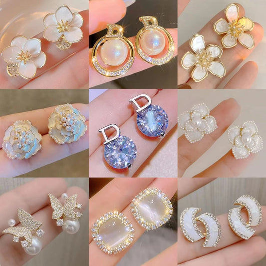 Graceful Autumn Delicate High-grade Personalized Fashion Earrings