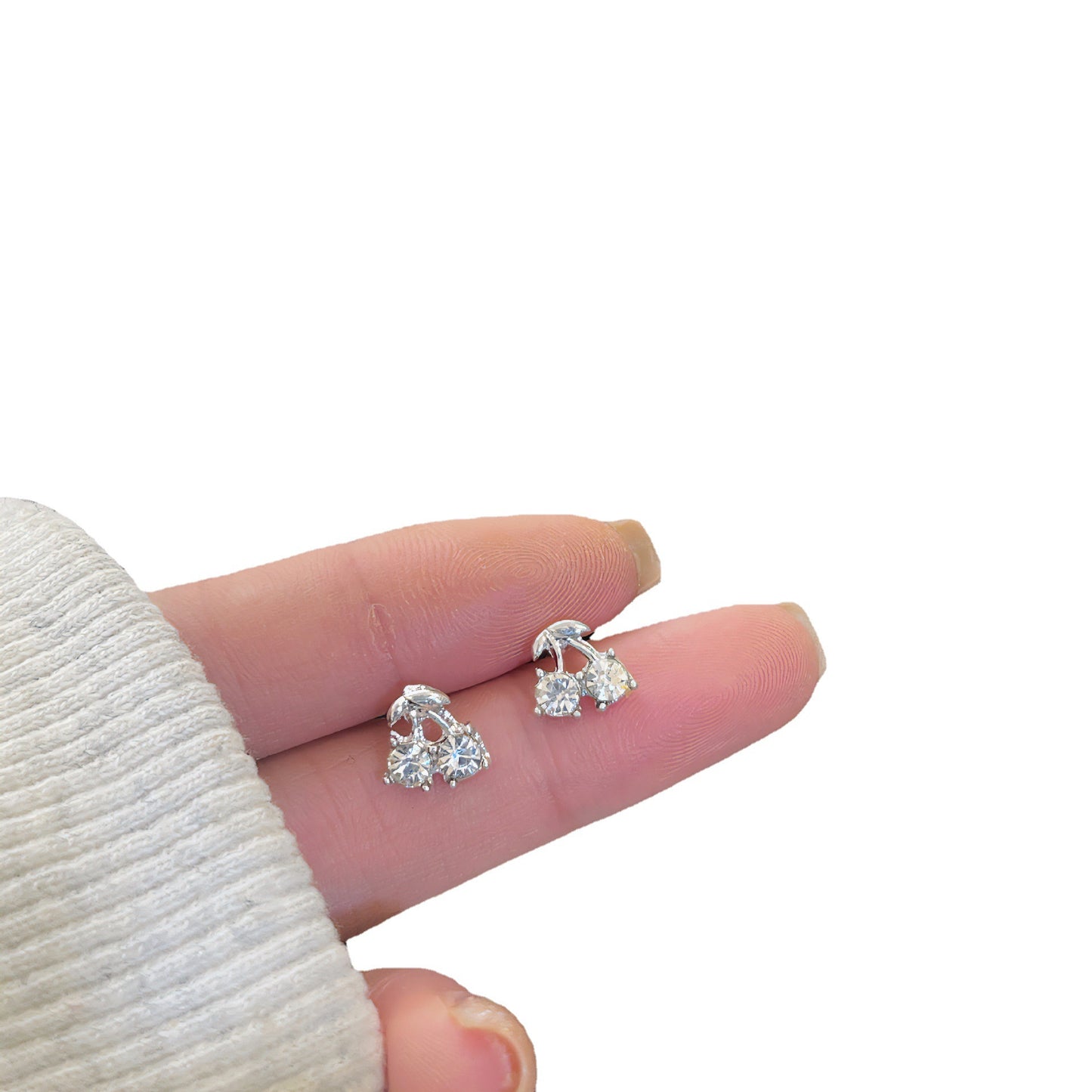 Cool Collection Female Zircon Temperament Live Earrings