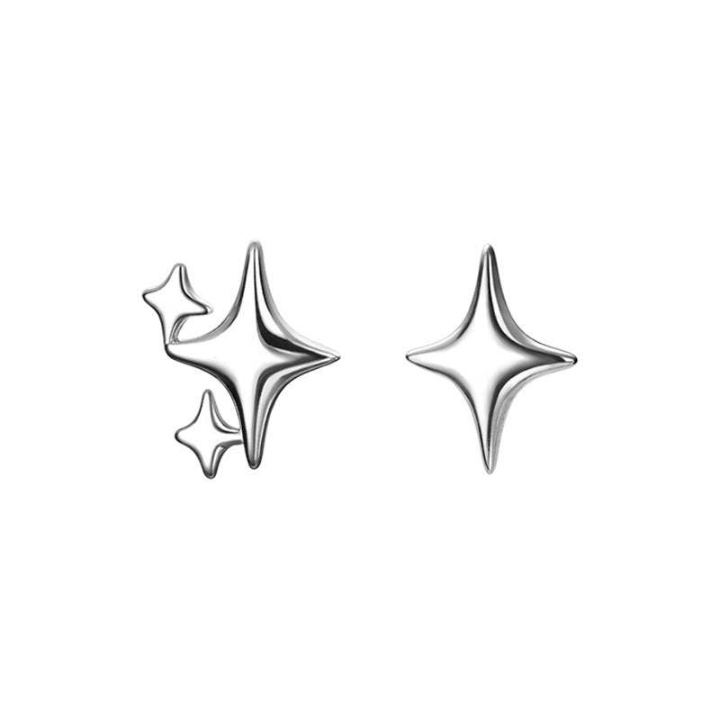 Women's Minimalist Star For Niche Design Temperament Earrings