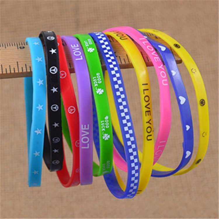 Fluorescent Color Luminous Activity Simple Korean Bracelets