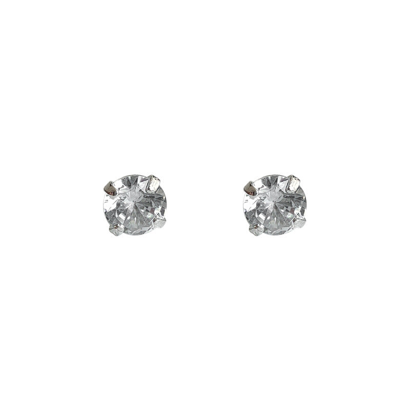 Ear Bone Trendy Personality Design Zircon Screw Earrings