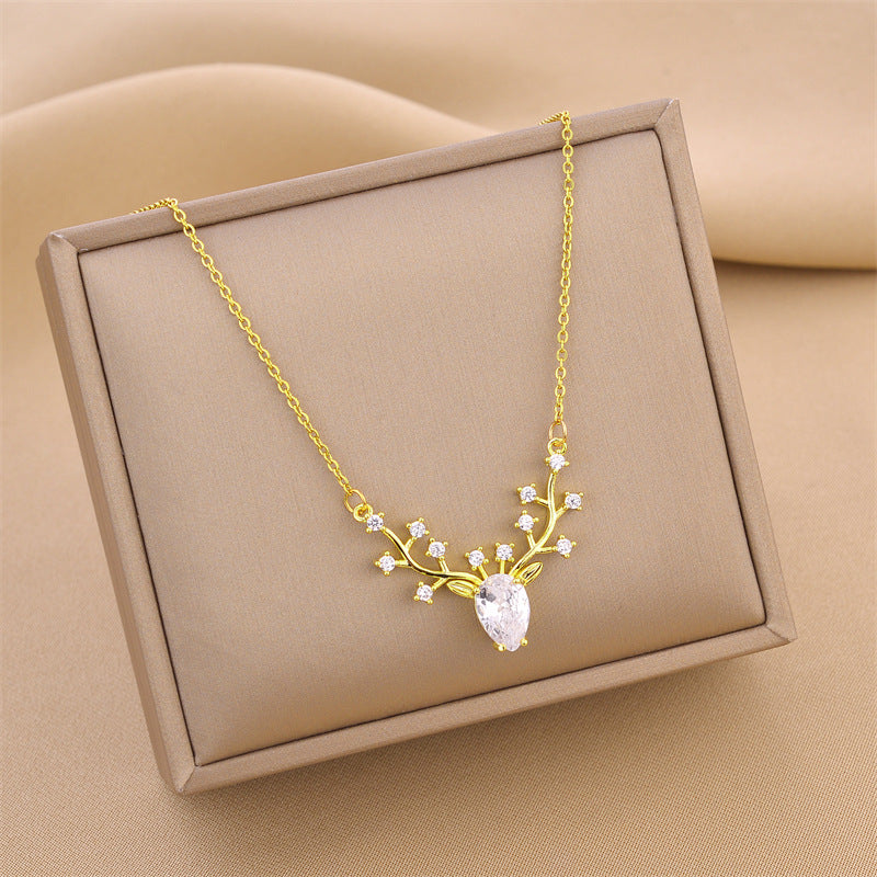 Accessories Fashion Personalized Simple Clavicle Chain Necklaces