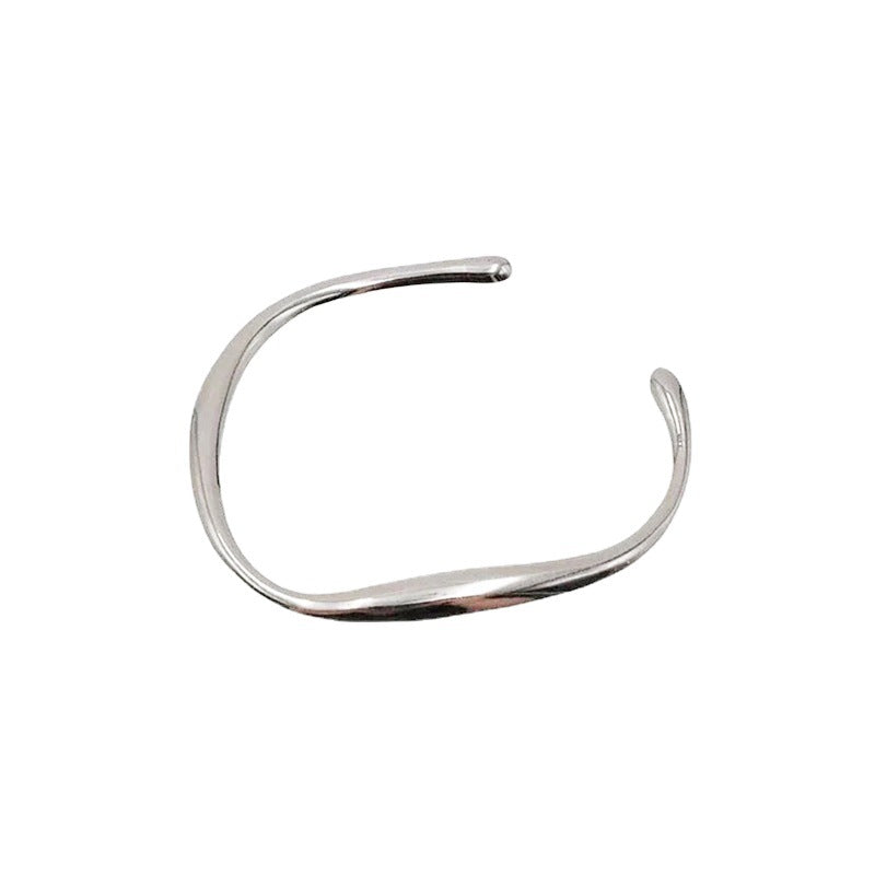Geometric Streamline Female Temperament Simple Cold Style Bracelets