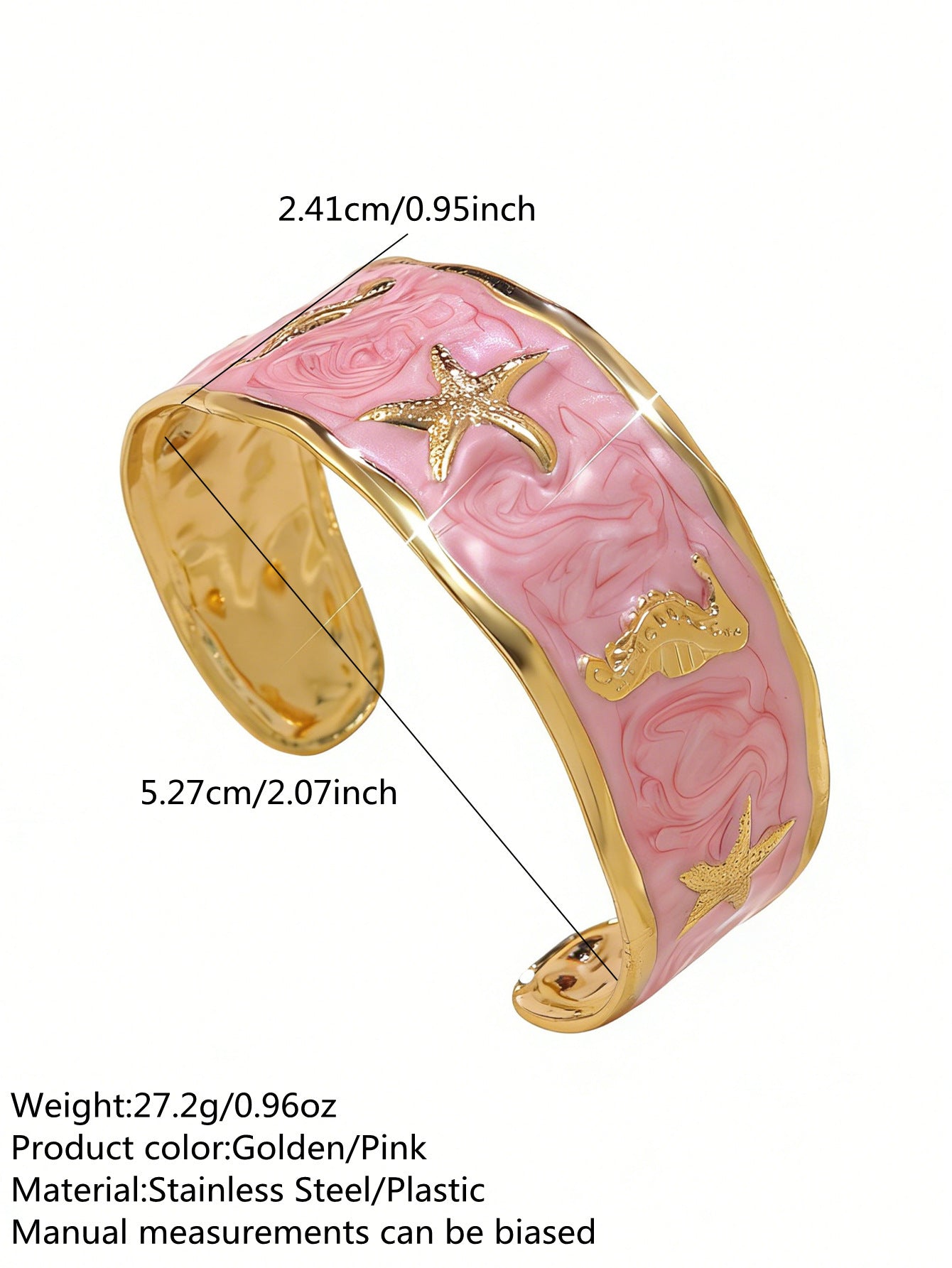 Steel Oil Dripping Cherry Special Interest Light Luxury Flowers Openings Bracelet
