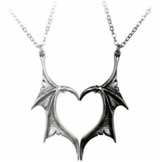 Wings Couple Gothic Retro Punk Hip Hop Style Pendants