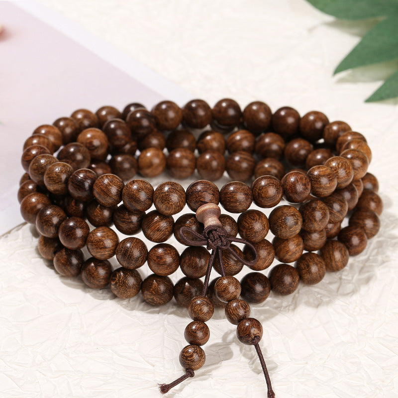 Jewelry Natural Eaglewood Silkwood Rosary Bodhi Bracelets